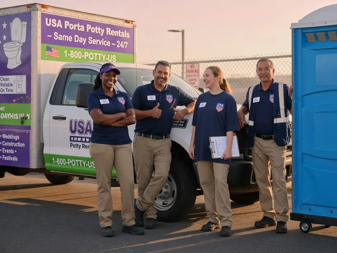 Porta Potty Rental company in Goodells, MI
