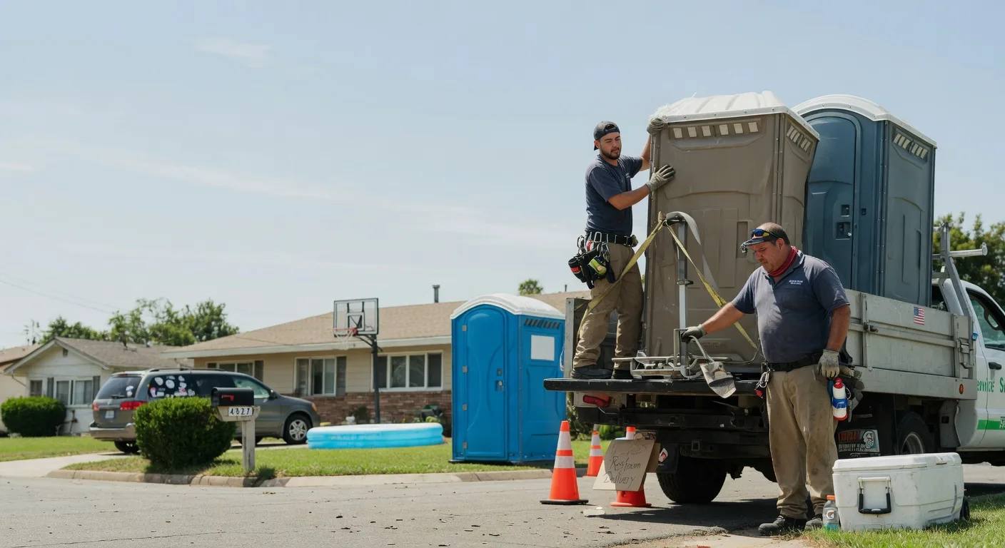 Porta Potty Rental in Goodells, MI near me