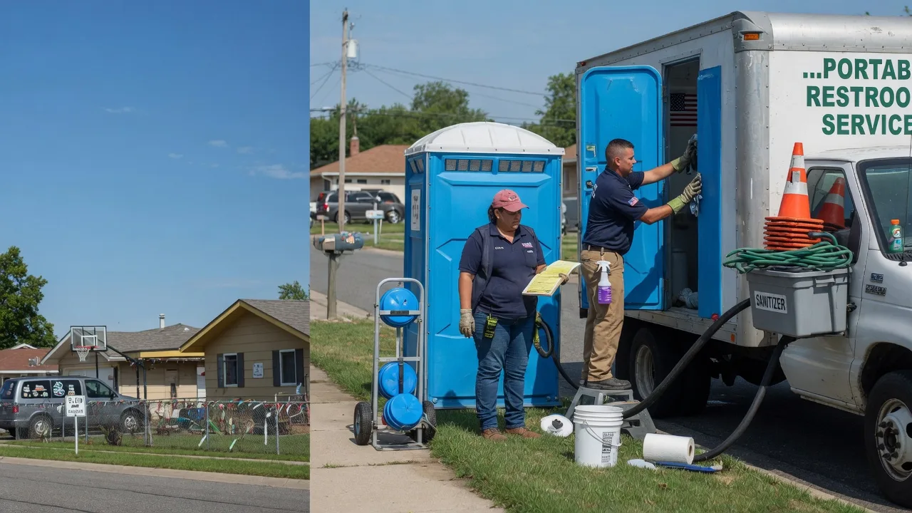 Portable Toilet Rental in Goodells, MI near me